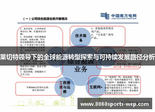 莱切特领导下的全球能源转型探索与可持续发展路径分析